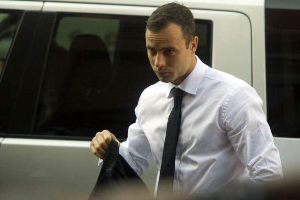 Oscar Pistorius arrives in court for a fifth day of cross-examination ©Getty Images