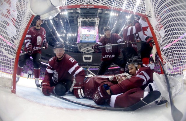Pavlovs is one of two Latvian ice hockey players to have failed drugs tests at Sochi 2014 ©Getty Images 