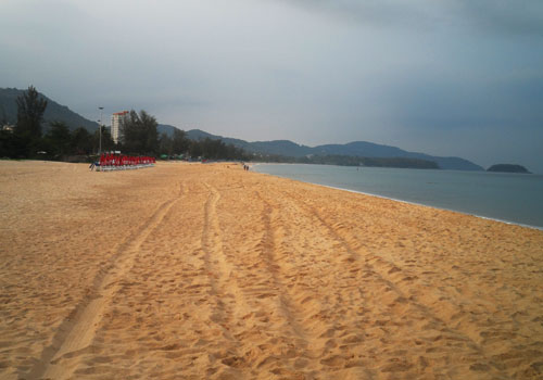 The iconic beach in Phuket where the Asian Beach Games will take place in 200 days time ©OCA