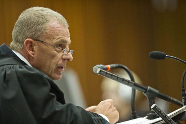 Prosecution lawyer Gerrie Nel was admonished by the judge for calling Oscar Pistorius a liar ©Getty Images