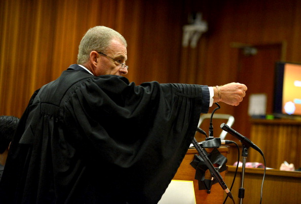 Prosecutor Gerrie Nel has continued his intense cross-examination of Oscar Pistorius ©Getty Images