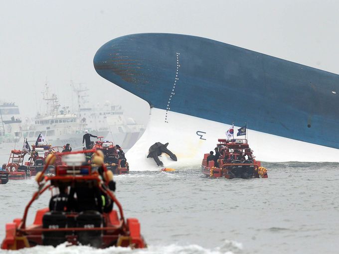The Sewol ferry disaster has plunged South Korea into a state of national mourning ©AFP/Getty Images