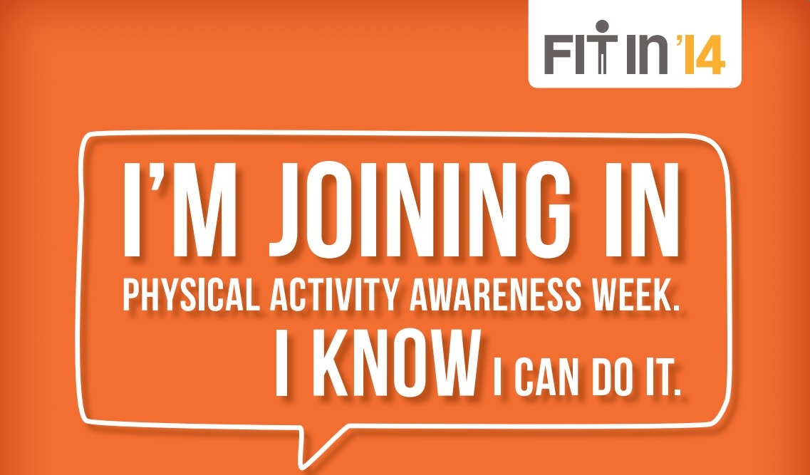 Staff are being encouraged to undertake 150 minutes of exercise per week as part of Scotland's Physical Activity Awareness Week ©Fit in 14