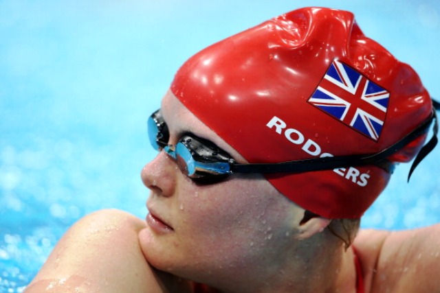 Susie Rodgers impressed in Glasgow on her way to gold in the 50m butterfly ©Getty Images 