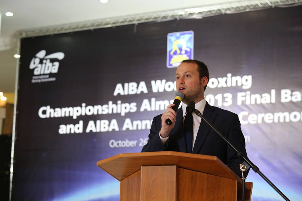 Sébastien Gilot is shifting communications roles from AIBA to the UCI ©Facebook