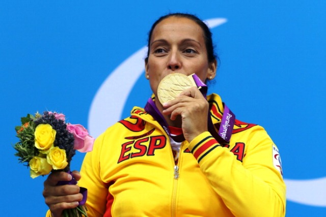 Teresa Perales won her sixth Paralympic gold medal at London 2012 ©Getty Images 