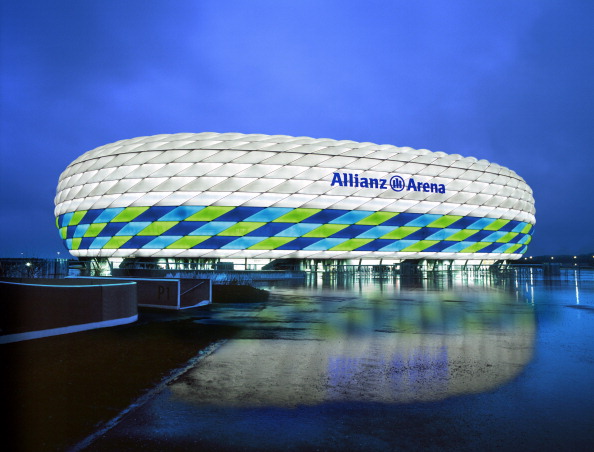 The Allianz Arena in Munich or Wembley Stadium in London will play host to the Euro 2020 final ©Getty Images