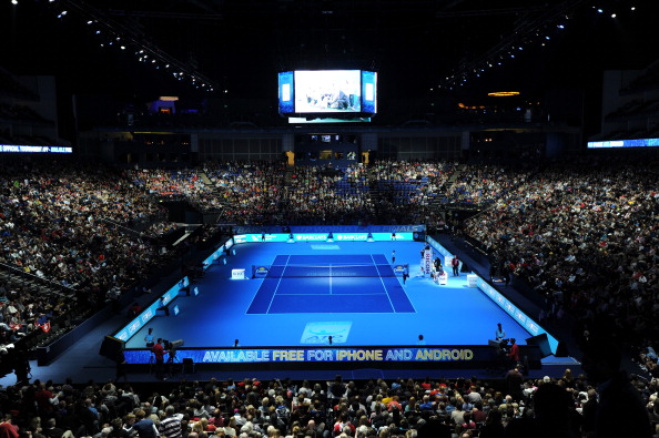The popularity of the ATP World Tour Finals has grown year-on-year with the more than 1.2 million fans making the trip to The 02 since the tournament moved to London in 2009 ©Getty Images