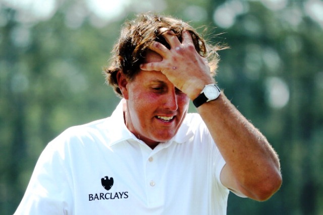 Three-time champion Phil Mickelson missed the cut at the US Masters for the first time since 1997 ©Getty Images 