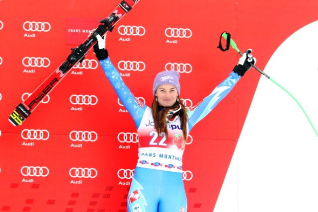 Tina Maze created history for Slovenia by winning two gold medals at Sochi 2014 ©Getty Images 