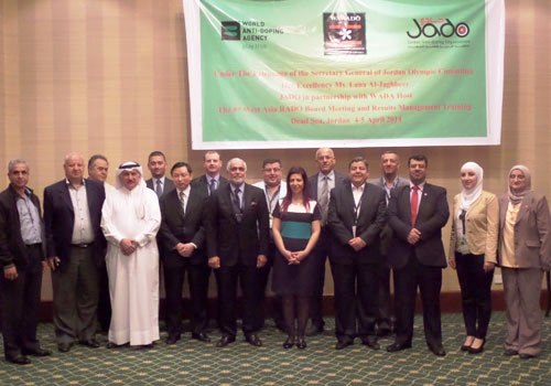 WARADO delegates discussed the new World Anti-Doping Code in Jordan ©OCA