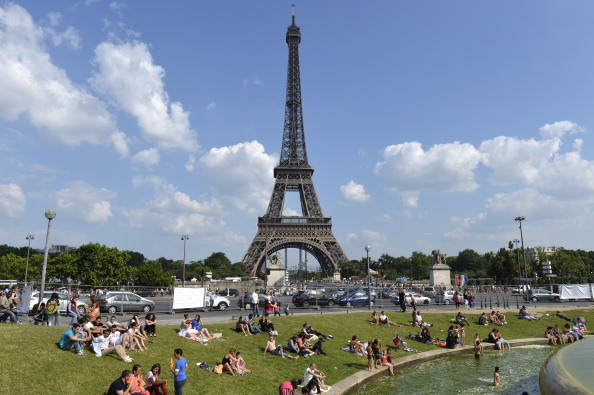 The Eiffel Tower. People seem to like it now. ©AFP/Getty Images