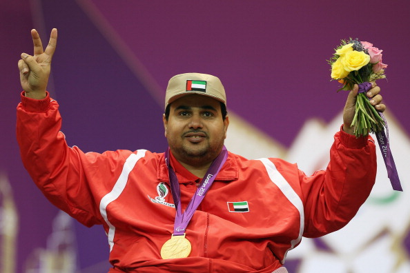 Abdulla Alaryani won a gold medal for the UAE at the last Paralympic Games in London in 2012 ©Getty Images