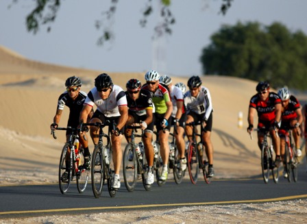 The Dubai Desert Triathlon will mix the traditional pursuits of cycling and running with endurance horse racing ©Dubai Desert Triathlon