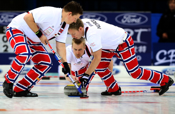 Thomas Ulsrud said Sweden handed them the game at the beginning of the final ©AFP/Getty Images