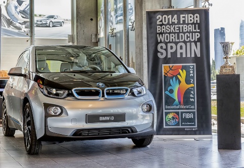 BMW has signed a deal to become a national supporter of the Basketball World Cup in Spain ©FIBA/BMW