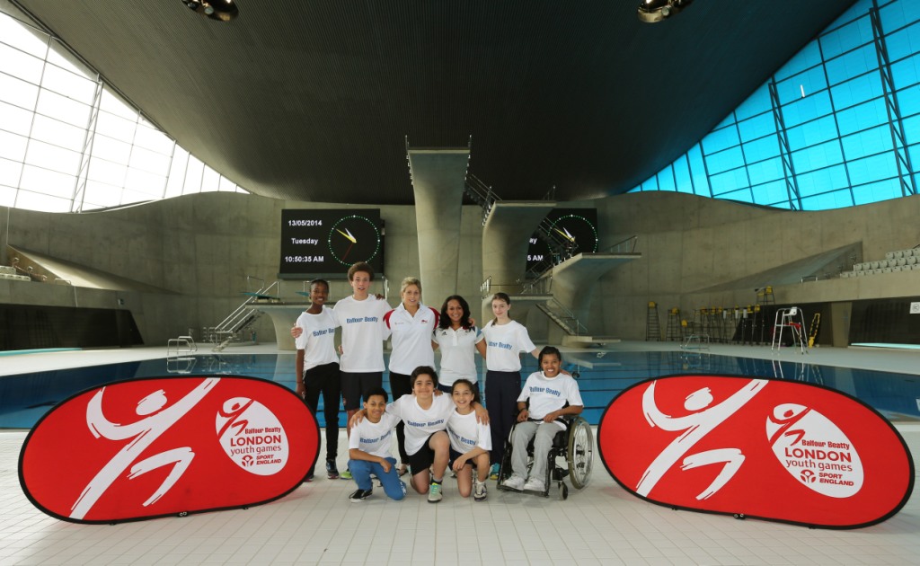 Balfour Beatty has extended its sponsorship with the London Youth Games until 2016 ©LYG