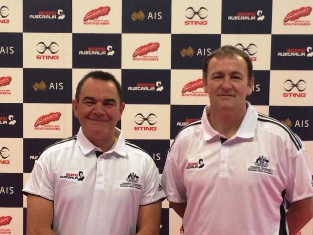 Boxing Australia appointed Kevin Smith (right) as head coach along with Don Abnett as development coach last week ©Boxing Australia