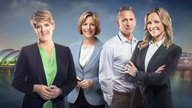 Clare Balding, Hazel Irvine, Gary Lineker and Gabby Logan will lead the BBC TV coverage from Glasgow 2014 this summer ©BBC