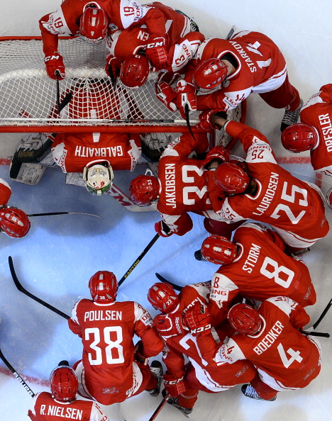 Denmark's men's national ice hockey team is currently 13th in the IIHF world rankings and has participated in the World Championship for 12 consecutive years ©Getty Images
