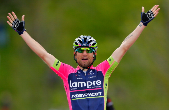 Diego Ulissi has won his second stage of this year's Giro d'Italia ©Velo/Getty Images