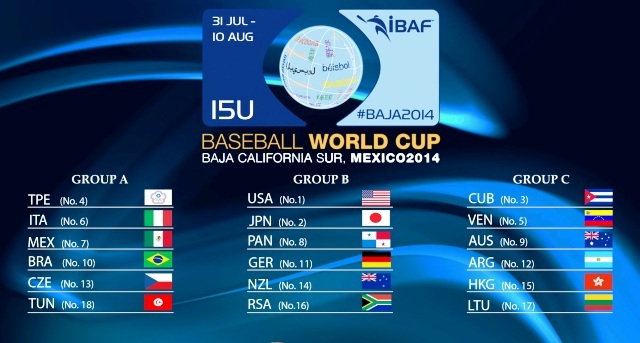 Eighteen teams are set to do battle at this year's Under-15 Baseball World Cup in Mexico ©IBAF