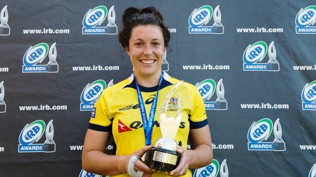Emilie Cherry of Australia was named IRB Women's Sevens Player of the Year ©IRB/Sarah Jane Muirhead