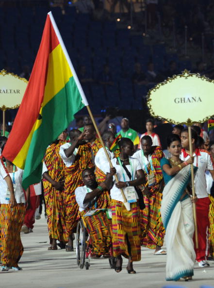 Ghana won four medals at the Delhi 2010 Commonwealth Games, in athletics and boxing ©AFP/Getty Images