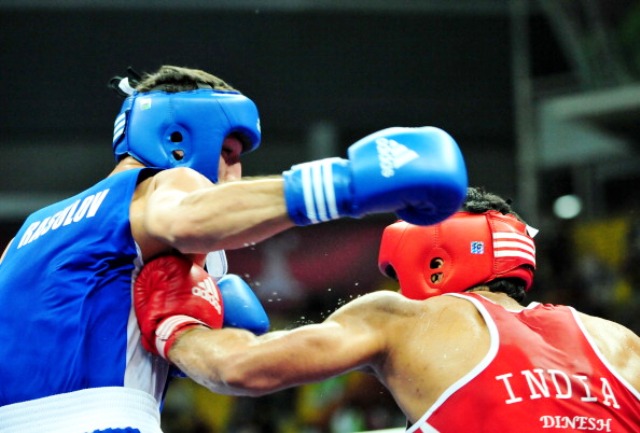 Indian boxers may finally get the chance to take part in national championships again after being cancelled following the IABF's suspension by AIBA in December 2012 ©AFP/Getty Images