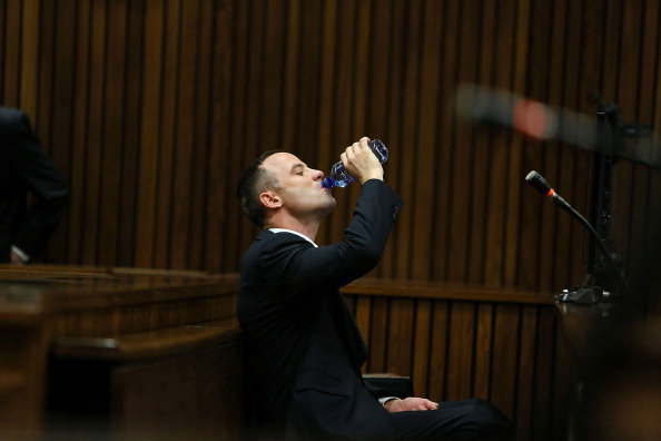 It was another tough day for Oscar Pistorius on the latest day of his murder trial ©Getty Images