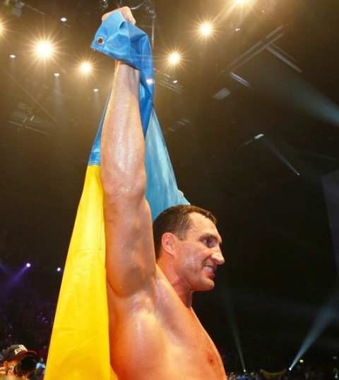 Klitschko has stated that he wants to fight for a second Olympic gold medal at Rio 2016 ©Bongarts/Getty Images 