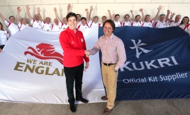 Kukri signed a deal to become official kit supplier to Team England at S Georges Park last year ©Kukri