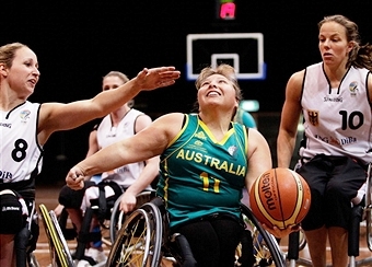 Kylie Gauci is one of 12 players named to the Australian Gliders squad for the Women's Wheelchair Basketball World Championships ©Getty Images 