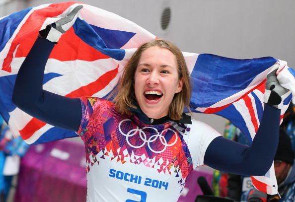 Many of the aspiring athletes applied for the Power2Podium programme after Lizzy Yarnold's inspirational performance at Sochi 2014 ©Getty Images