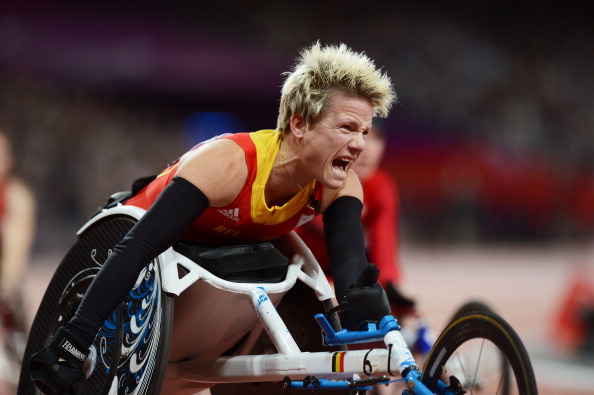 Marieke Vervoort came back on record form to compete at the IPC Athletics Grand Prix in Nottwil ©Getty Images
