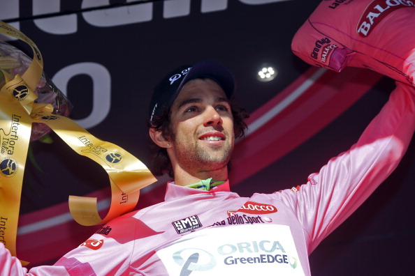 Michael Matthews will wear the overall leader's pink jersey for a fourth day ©AFP/Getty Images