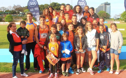 More than 80 athletes from 13 countries took part in the athletics meet in Barcelona ©Peter Suñé Foundation 