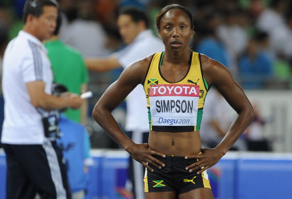 Other Jamaicans implicated in doping include fellow sprinter Sherone Simpson, who was banned for 18 months in April ©AFP/Getty Images