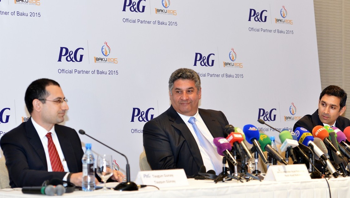 Procter & Gamble have signed up as the first sponsor of Baku 2015 ©Baku 2015