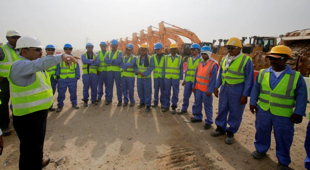 Qatar has broken ground at the Al Wakrah Stadium as the second phase of construction gets underway ©SC