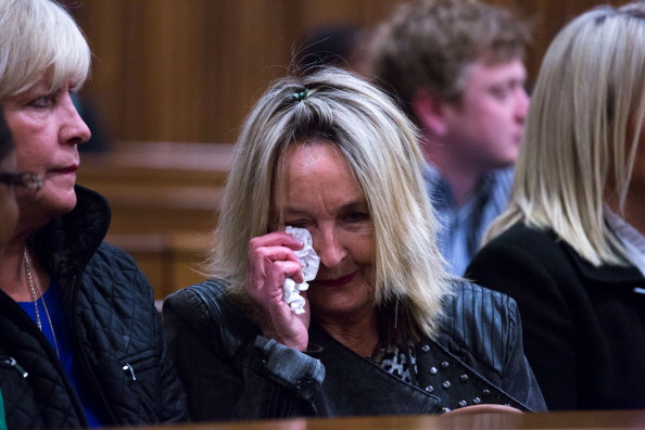 Reeva Steenkamp's mother June has spent another day listening to evidence and legal discussions at the trial of Oscar Pistorius ©Getty Images