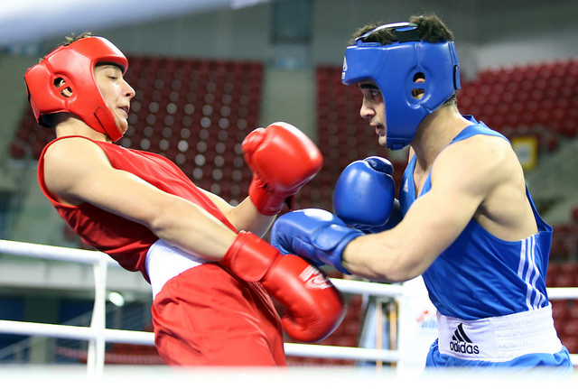 Richard Toth overcame Turkey's Adem Furkan Avci in one of the biggest surprises on day nine of the AIBA Youth World Boxing Championships ©AIBA