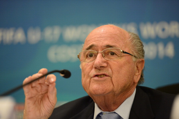 Sepp Blatter has admitted it was a mistake to award the 2022 FIFA World Cup to Qatar ©FIFA/Qatar
