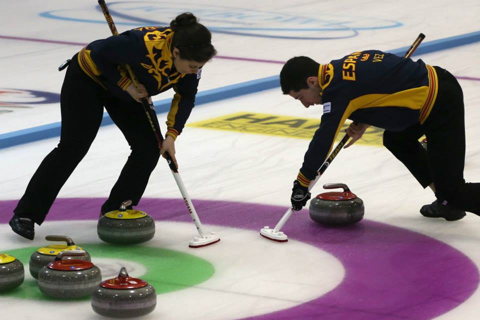 Spain won their first ever World Curling Championship medal with bronze in Scotland ©World Curling Federation