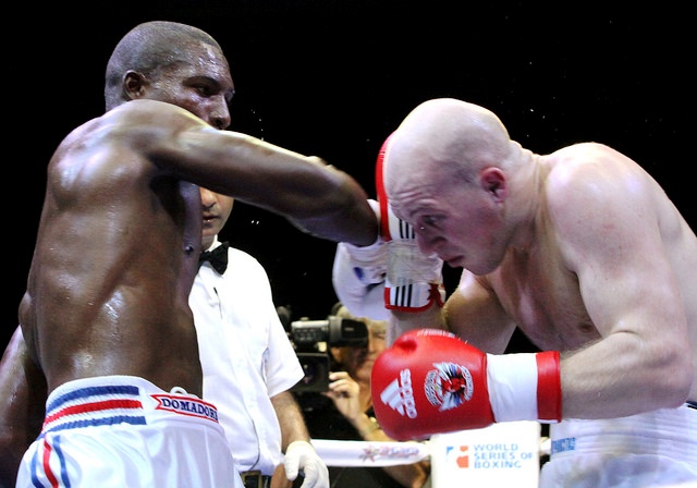 The Cuba Domadores had too much power and skill for the Russians as they booked their place in the WSB final ©WSB