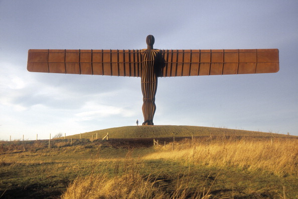 The Glasgow 2014 Queen's Baton Relay will visit the Angel of the North as part of the England leg ©Getty Images