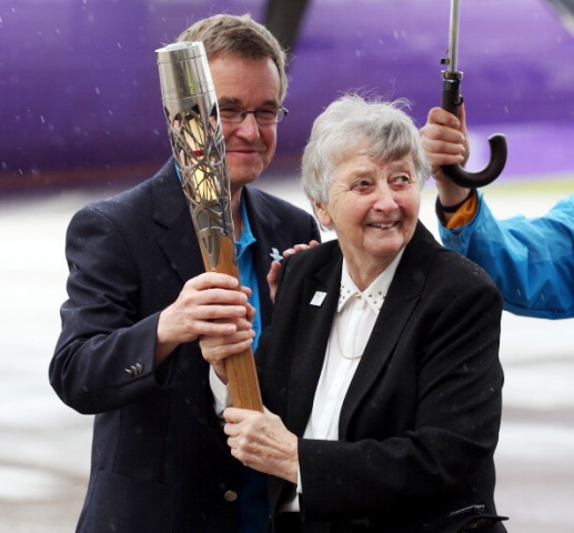 The Glasgow 2014 Queen's Baton will spend a week travelling through Wales before crossing the border to England ©Getty Images 
