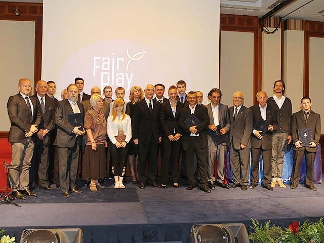 The Hungarian Fair Play Awards took place at the Hilton Hotel in Budapest ©HOC