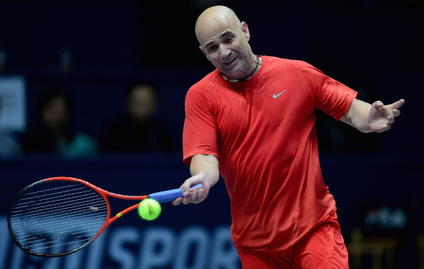 The International Premier Tennis League will see former greats such as Andre Agassi and Pete Sampras return to the court ©Getty Images
