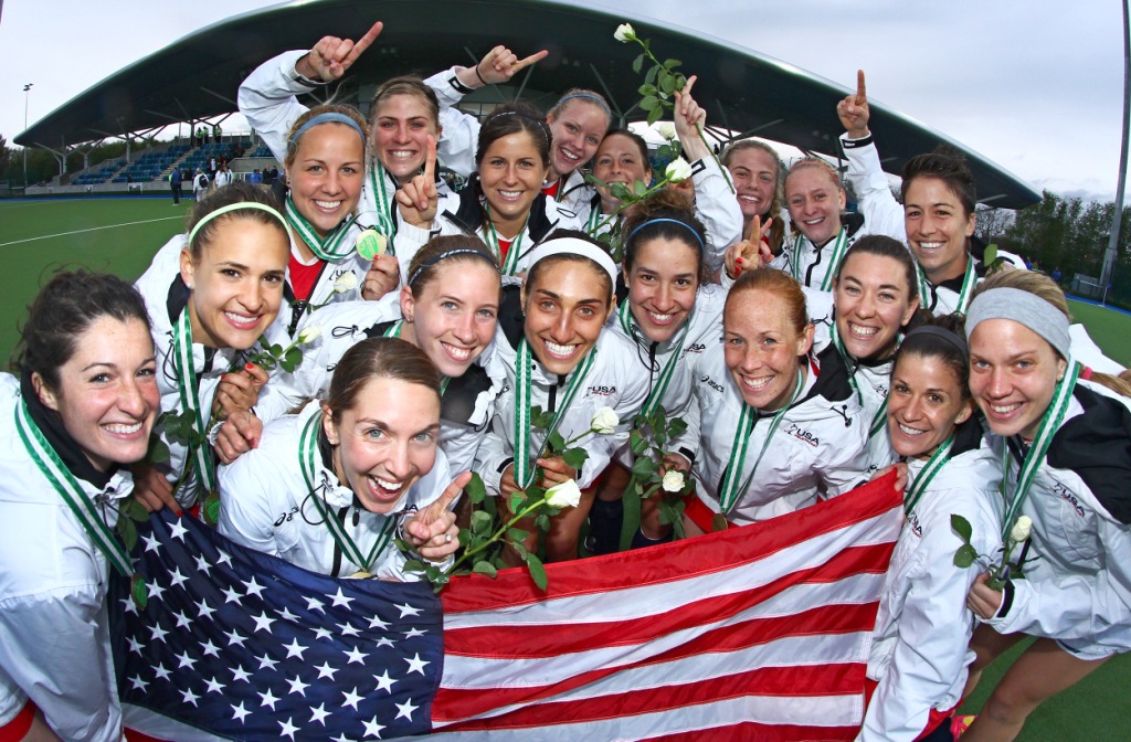 The United States have beaten Ireland to win the Champions Challenge 1 title ©FIH